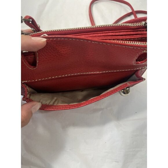MNG accessories By Mango Small Crossbody Purse Red - Picture 4 of 15